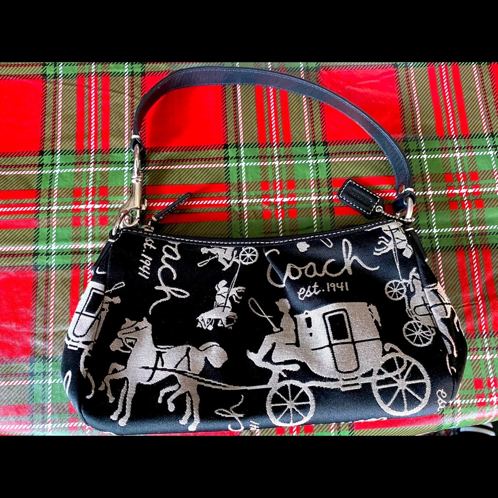 Coach Horse and Carriage Mini Bag